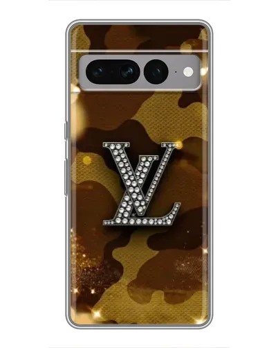 Чохол для Google Pixel 7 Pro з картинкою «Камуфляжний Louis Vuitton»