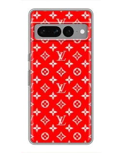 Чохол для Google Pixel 7 Pro з картинкою «Яскравий паттерн LV»