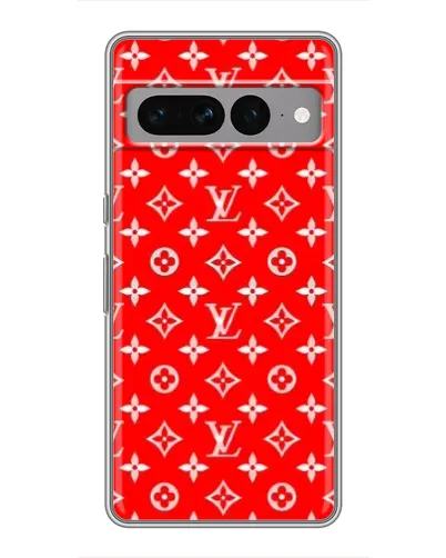 Чохол для Google Pixel 7 Pro з картинкою «Яскравий паттерн LV»