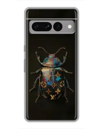 Чохол для Google Pixel 7 Pro з картинкою «LV — мармуровий принт»