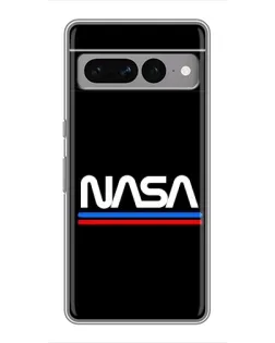 Чохол для Google Pixel 7 Pro з картинкою «NASA — класика Red Blue»