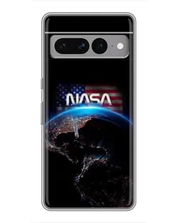 Чохол для Google Pixel 7 Pro з картинкою «Земля з космосу NASA»