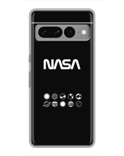 Чохол для Google Pixel 7 Pro з картинкою «NASA — технічний принт»