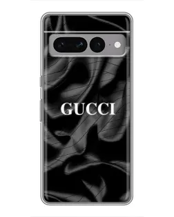 Чехол для Google Pixel 7 Pro с картинкой «Gucci — шелковые волны»