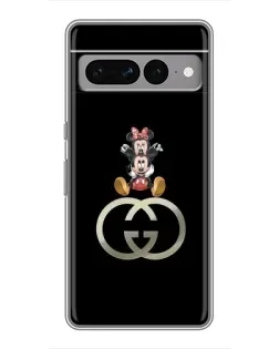 Чохол для Google Pixel 7 Pro з картинкою «Мінні Маус на лого»