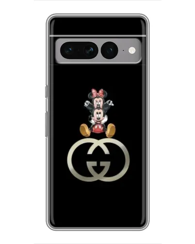 Чохол для Google Pixel 7 Pro з картинкою «Мінні Маус на лого»
