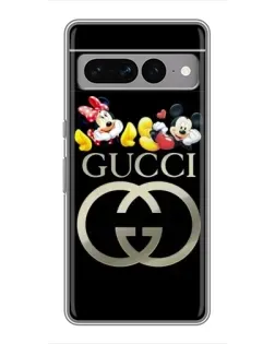 Чохол для Google Pixel 7 Pro з картинкою «Gucci — герої Disney»