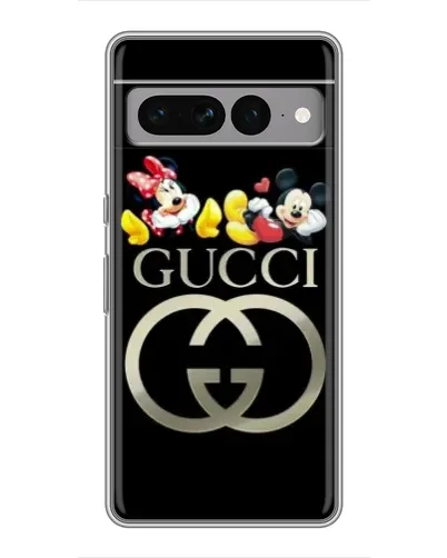 Чохол для Google Pixel 7 Pro з картинкою «Gucci — герої Disney»