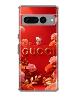 Чохол для Google Pixel 7 Pro з картинкою «Gucci — золотий сад»