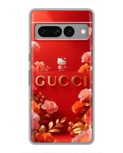 Чохол для Google Pixel 7 Pro з картинкою «Gucci — золотий сад»