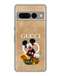 Чохол для Google Pixel 7 Pro з картинкою «Міккі Маус Gucci — крафт»