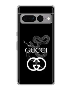 Чохол для Google Pixel 7 Pro з картинкою «Gucci — срібна змія»