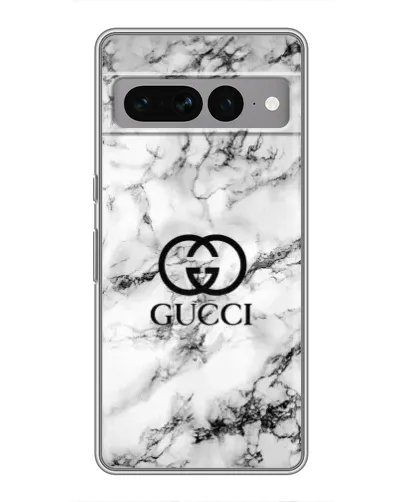 Чохол для Google Pixel 7 Pro з картинкою «Gucci — мармуровий шик»