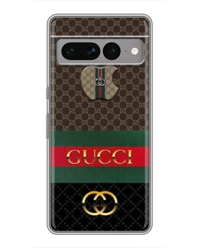 Чохол для Google Pixel 7 Pro з картинкою «Gucci — брендований десерт»
