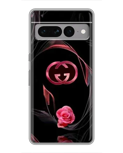 Чохол для Google Pixel 7 Pro з картинкою «Gucci — неонова троянда»