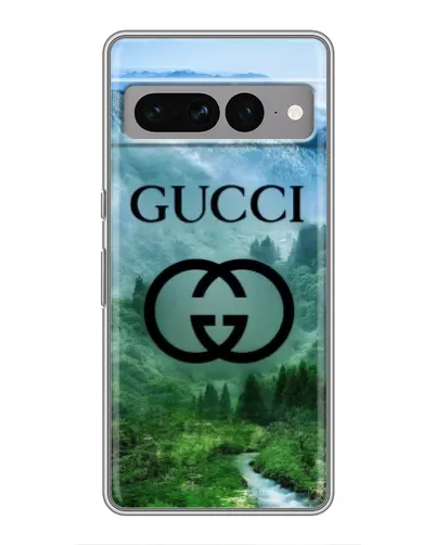 Чохол для Google Pixel 7 Pro з картинкою «Gucci — гірський пейзаж»