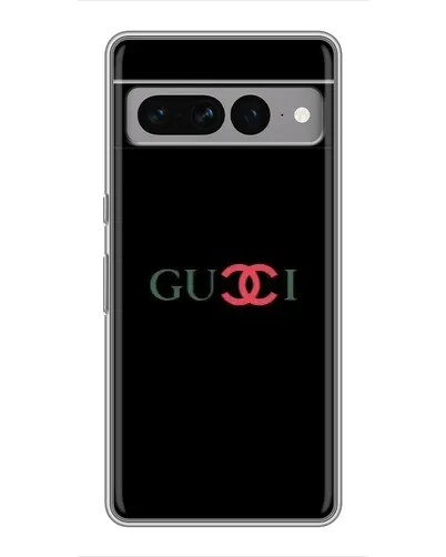 Чохол для Google Pixel 7 Pro з картинкою «Gucci — червоний градієнт»
