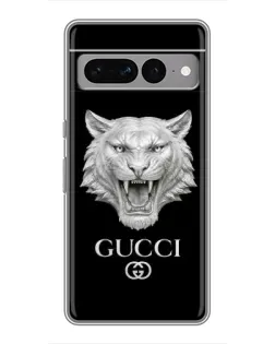 Чохол для Google Pixel 7 Pro з картинкою «Gucci — срібний лев»