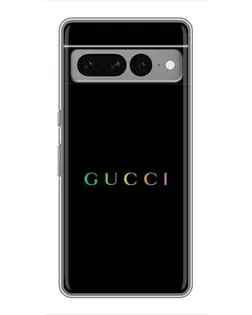 Чохол для Google Pixel 7 Pro з картинкою «Gucci — неоновий мінімалізм»