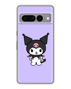 Чохол для Google Pixel 7 Pro з картинкою «Kuromi — ніжний фіолетовий»