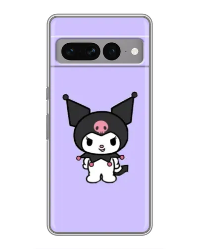 Чохол для Google Pixel 7 Pro з картинкою «Kuromi — ніжний фіолетовий»