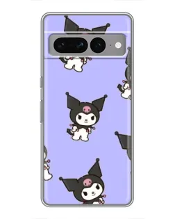 Чохол для Google Pixel 7 Pro з картинкою «Паттерн з Kuromi»