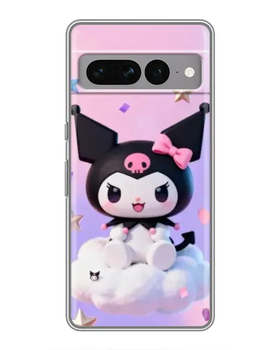 Чохол для Google Pixel 7 Pro з картинкою «Рок-зірка Kuromi»