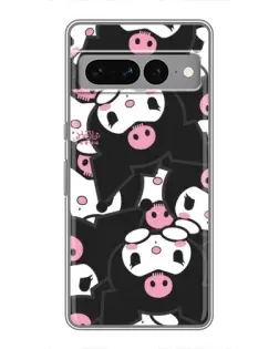 Чохол для Google Pixel 7 Pro з картинкою «Kuromi з сердечком»