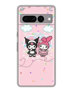 Чохол для Google Pixel 7 Pro з картинкою «My Melody та Kuromi»