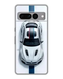 Чохол для Google Pixel 7 Pro з картинкою «Вид зверху — BMW M»