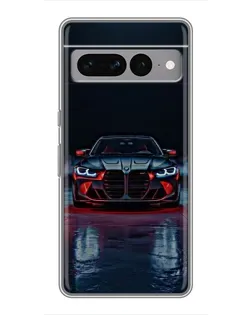 Чохол для Google Pixel 7 Pro з картинкою «BMW на мокрій дорозі»