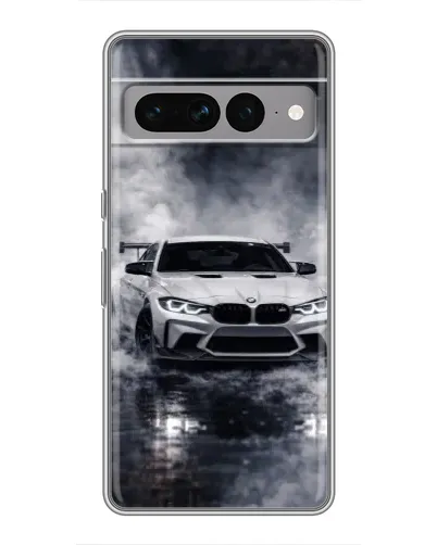 Чохол для Google Pixel 7 Pro з картинкою «BMW крізь туман»