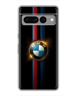 Чохол для Google Pixel 7 Pro з картинкою «BMW M-Power неон»