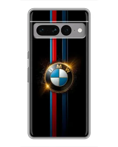 Чохол для Google Pixel 7 Pro з картинкою «BMW M-Power неон»