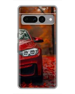 Чохол для Google Pixel 7 Pro з картинкою «Осіння BMW M4»