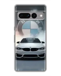 Чохол для Google Pixel 7 Pro з картинкою «BMW в білому диму»