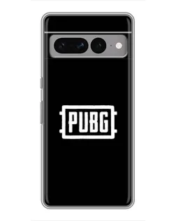 Чехол для Google Pixel 7 Pro с картинкой «Лого BMW — металлический блеск»