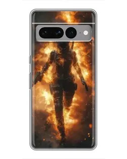 Чохол для Google Pixel 7 Pro з картинкою «BMW — швидкість у дощі»