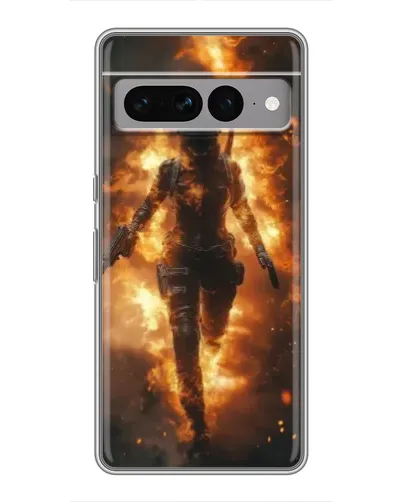 Чохол для Google Pixel 7 Pro з картинкою «BMW — швидкість у дощі»