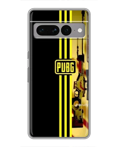 Чохол для Google Pixel 7 Pro з картинкою «PUBG — камуфляжний шолом»
