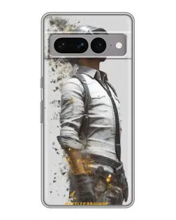 Чохол для Google Pixel 7 Pro з картинкою «PUBG — боєць у пилу»