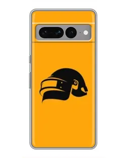 Чохол для Google Pixel 7 Pro з картинкою «PUBG — золотий шолом»