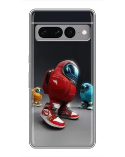 Чохол для Google Pixel 7 Pro з картинкою «Among Us — 3D стиль»