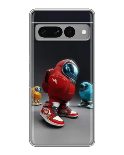 Чохол для Google Pixel 7 Pro з картинкою «Among Us — 3D стиль»