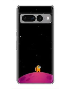 Чохол для Google Pixel 7 Pro з картинкою «Самотній герой на планеті»