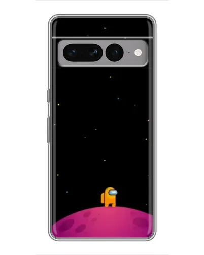Чохол для Google Pixel 7 Pro з картинкою «Самотній герой на планеті»
