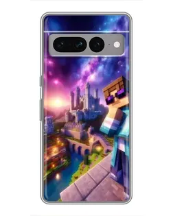 Чохол для Google Pixel 7 Pro з картинкою «Стів та космос»