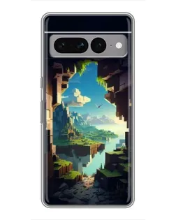 Чохол для Google Pixel 7 Pro з картинкою «Вид з печери»
