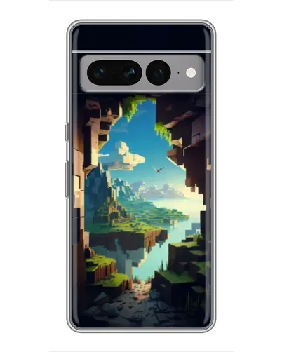 Чохол для Google Pixel 7 Pro з картинкою «Вид з печери»