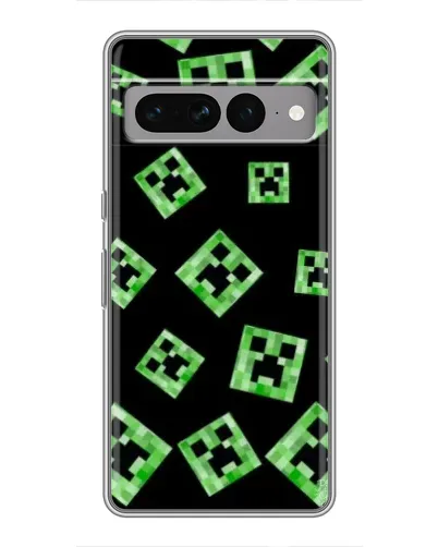 Чохол для Google Pixel 7 Pro з картинкою «Паттерн з кріперами»